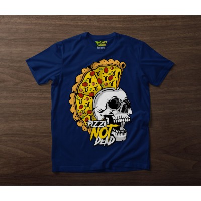 Тениска унисекс Madcolors Collection - Pizza not Dead